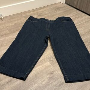 J.Jill genuine fit capris stretch 16P denim